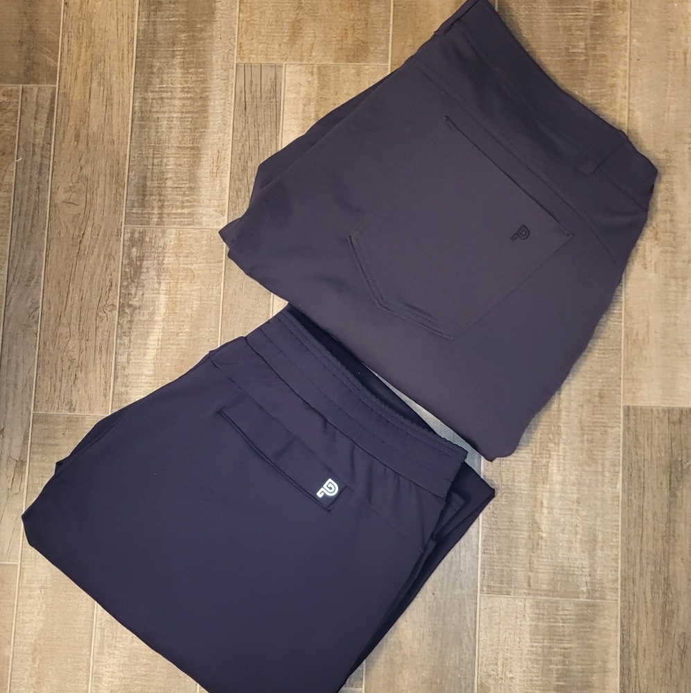 2 PAIR of Men's PUBLIC REC Everyday Joggers WORKDAY Slim Fit Tech Pants 40/30